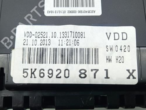 Instrument cluster VW GOLF VI (5K1) 2.0 GTi | BP17072025C47 