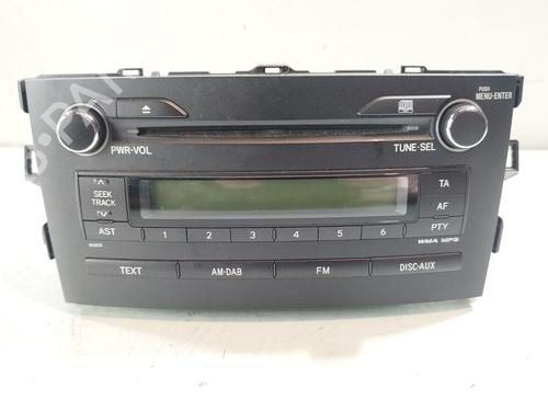 Radio TOYOTA AURIS (_E15_) 1.4 D-4D (NDE150_, NDE150R) (90 hp) 29977365