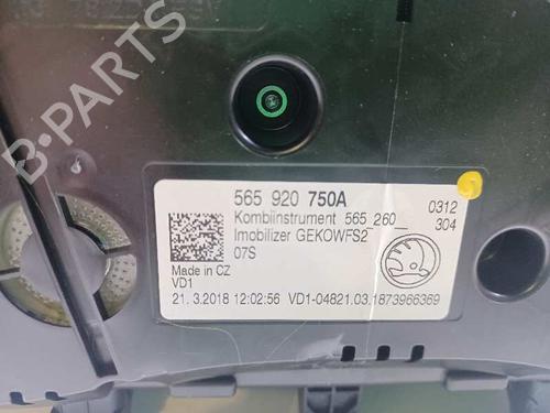 Instrument cluster SKODA KAROQ (NU7, ND7)  | BP15806251C47 