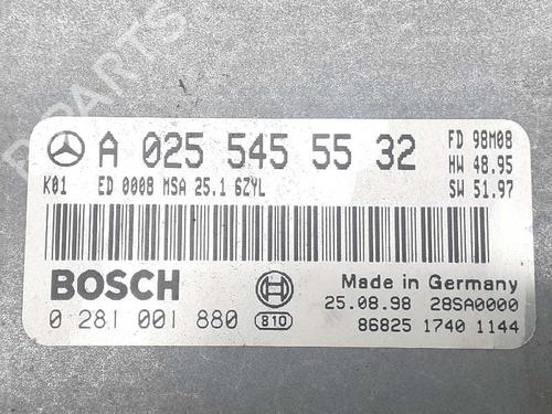 Engine control unit (ECU) MERCEDES-BENZ E-CLASS (W210)  | BP13510494M57 