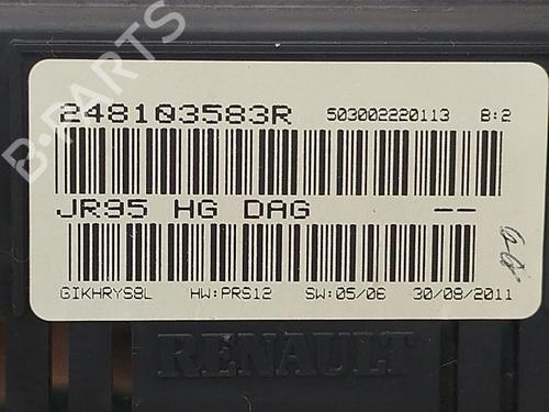 Instrument cluster RENAULT SCÉNIC III (JZ0/1_) 1.6 dCi (JZ00, JZ12) | BP32258980C47