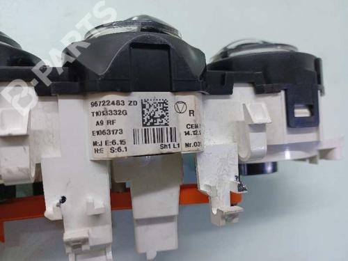 Climate control PEUGEOT 208 I (CA_, CC_) 1.6 HDi | BP9769671I5 
