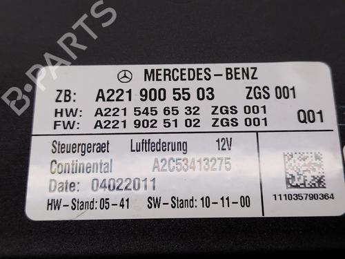 Electronic module MERCEDES-BENZ S-CLASS (W221, V221) S 250 CDI (221.003, 221.103) | BP22743841M83 