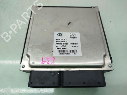 Engine control unit (ECU) MERCEDES-BENZ VITO / MIXTO Van (W639) 115 CDI 4x4 (639.601, 639.603, 639.605) | BP21076497M57 