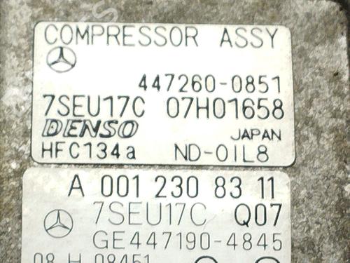 AC compressor MERCEDES-BENZ M-CLASS (W164) ML 280 CDI 4-matic (164.120) | BP32096254M34 