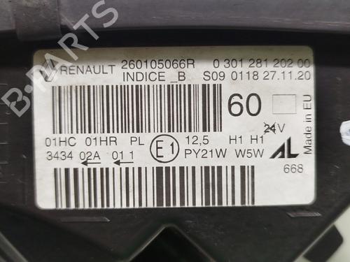 Right headlight RENAULT CAPTUR I (J5_, H5_) 0.9 TCe 90 | BP38069834C29 - Image 6