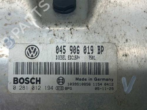 Engine control unit (ECU) VW POLO (9N_, 9A_) 1.4 TDI | BP13379323M57 