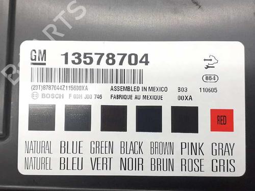 Electronic module OPEL INSIGNIA A (G09)  | BP15074433M83 