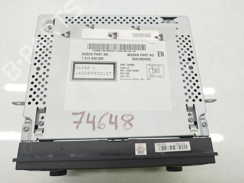 Radio NISSAN QASHQAI / QASHQAI +2 I (J10, NJ10, JJ10E) 1.6 dCi | BP18649792E6 