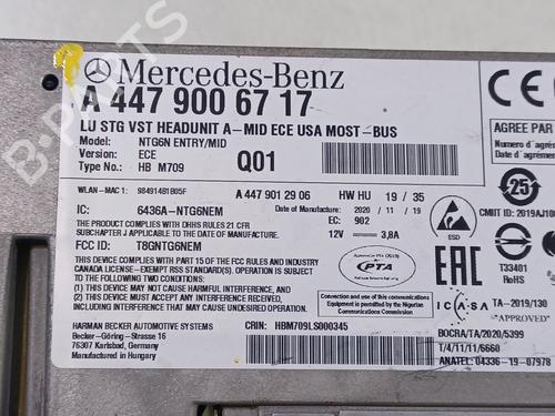 Electronic module MERCEDES-BENZ V-CLASS (W447) V 200 CDI / d (447.811, 447.813, 447.815) | BP40106158M83 - Image 6