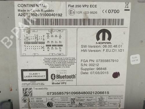 Radio FIAT DUCATO Van (250_) 130 Multijet 2,3 D | BP30748202E6