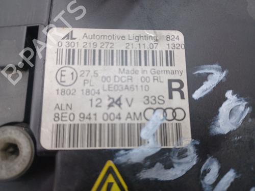 Right headlight AUDI A4 B7 (8EC) 2.0 TDI | BP24522772C29 