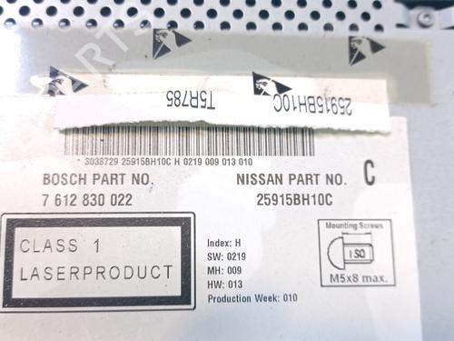 Radio NISSAN QASHQAI I (J10, NJ10) 1.5 dCi | BP29452106E6 