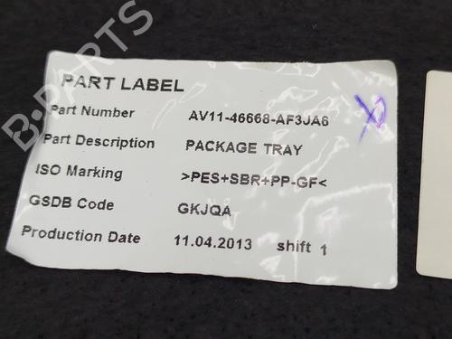 Hattehylde FORD B-MAX (JK) 1.0 EcoBoost | BP30614445C85 