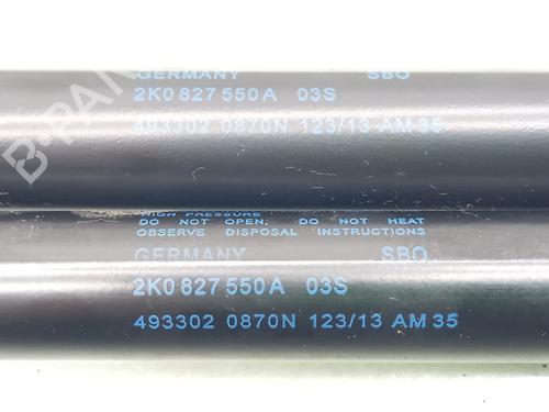 Tailgate lift support VW CADDY III MPV (2KB, 2KJ, 2CB, 2CJ) 1.6 TDI | BP16722999C138 