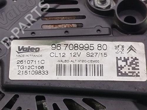 Alternator PEUGEOT 2008 I (CU_) 1.2 THP 110 / PureTech 110 | BP38175777M7 - Image 7