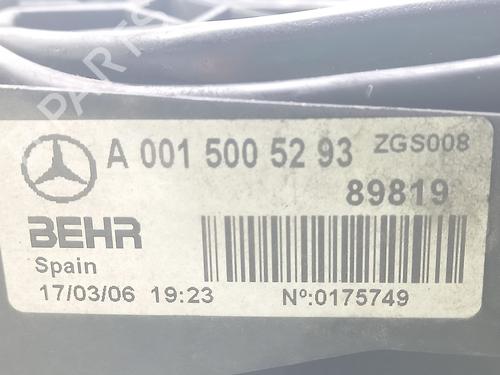 Radiator fan MERCEDES-BENZ VITO / MIXTO Van (W639) 115 CDI 4x4 (639.601, 639.603, 639.605) | BP17319244M35 