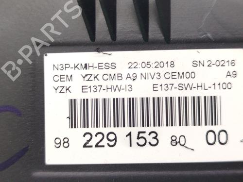 Instrument cluster PEUGEOT 208 I (CA_, CC_) 1.2 THP 110 | BP28422907C47 