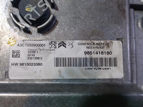Engine control unit (ECU) PEUGEOT 2008 II (UD_, US_, UY_, UJ_, UR_, UC_) 1.2 PureTech 130 (USHNS, URHNS) | BP30452849M57