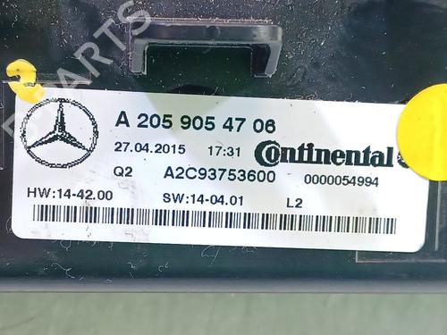 Climate control MERCEDES-BENZ C-CLASS T-Model (S205) AMG C 63 (205.286) | BP26680508I5 