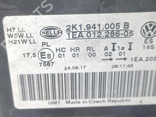 Left headlight VW CADDY IV Box Body/MPV (SAA, SAH) 2.0 TDI | BP38287670C28 - Image 5