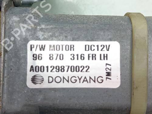 Front left window mechanism CHEVROLET AVEO / KALOS Saloon (T200)  | BP18052856C22 