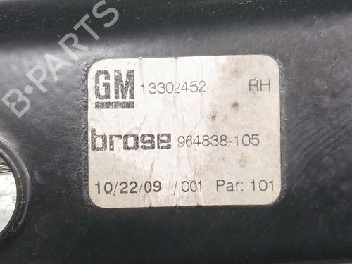 Front right window mechanism OPEL INSIGNIA A (G09) 2.0 CDTI (68) | BP31340809C23