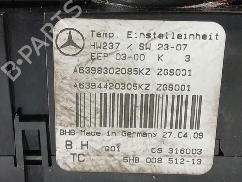 Climate control MERCEDES-BENZ VIANO (W639) CDI 2.2 (639.711, 639.713, 639.811, 639.813, 639.815) | BP31931396I5