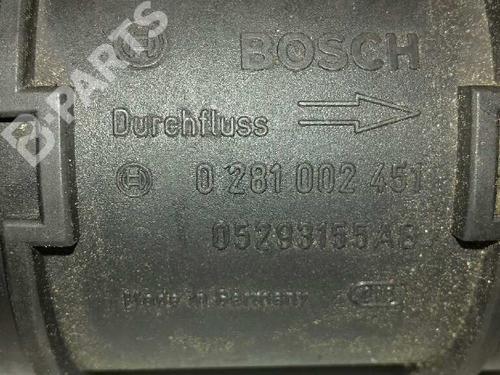 Mass air flow sensor CHRYSLER VOYAGER IV (RG, RS) 2.8 CRD | BP4393296M95 