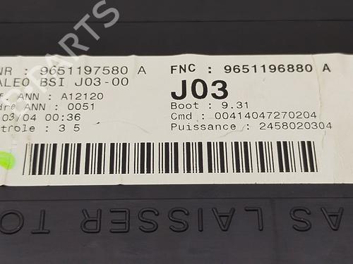 Fuse box PEUGEOT 307 SW (3H) 2.0 16V | BP27098223E1 