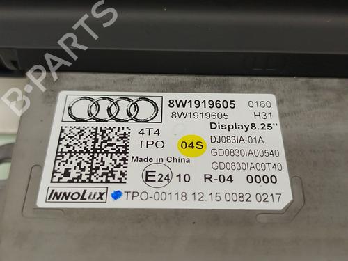 Display monitor AUDI A4 B9 Avant (8W5, 8WD) 2.0 TDI | BP29867159C48