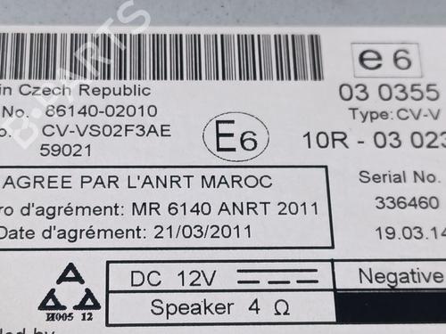 Radio TOYOTA AURIS (_E18_) 2.0 D-4D (ADE186_, ADE186R) | BP29351949E6 