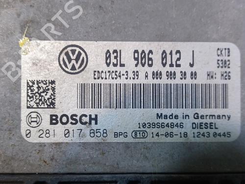 Engine control unit (ECU) VW CRAFTER 30-50 Van (2E_) 2.0 TDI | BP31340863M57