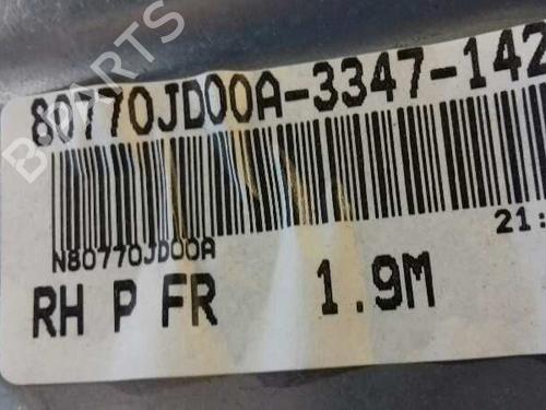 Front right window mechanism NISSAN QASHQAI / QASHQAI +2 I (J10, NJ10, JJ10E) 2.0 dCi | BP2724376C23 