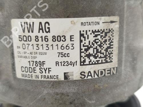 AC compressor AUDI A1 Sportback (8XA, 8XF) 1.4 TDI | BP33656662M34  - Image 6