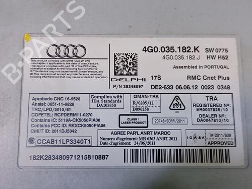 Radio AUDI A6 C7 (4G2, 4GC) 2.0 TDI | BP29254617E6 