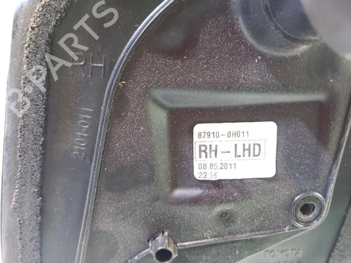 Right mirror PEUGEOT 107 (PM_, PN_) 1.0 | BP21050550C27