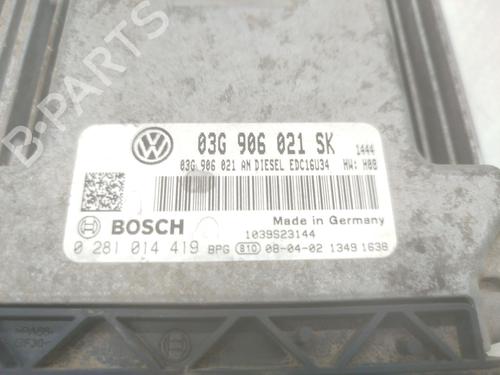 Engine control unit (ECU) SEAT ALTEA XL (5P5, 5P8) 1.9 TDI | BP18484383M57 