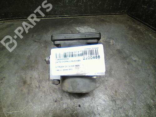 Used ABS pump CITROËN C3 II (SC_) 1.4 HDi 70 (SC8HZC, SC8HR0, SC8HP4) (68 hp) 10761003