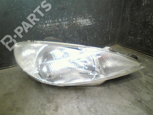 Used Right headlight Right headlight PEUGEOT 206 Hatchback (2A/C) 1.4 i (75 hp) 10768007 10768007