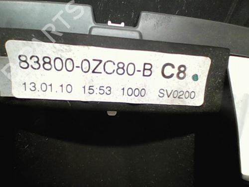 Used Instrument cluster TOYOTA AURIS (_E15_) 2.0 D-4D (ADE150_, ADE150R) (126 hp) 23114000