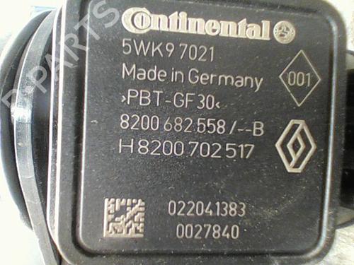 Used Mass air flow sensor RENAULT CLIO III (BR0/1, CR0/1) 1.5 dCi (88 hp) 11738206