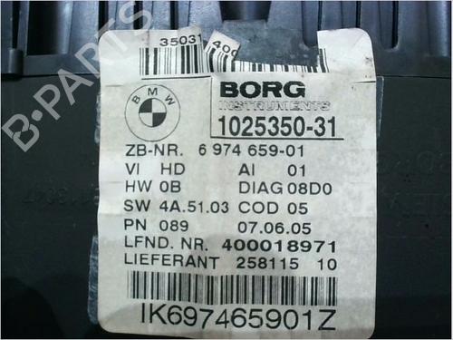 Instrument cluster BMW 3 (E90) 320 d | BP15643238C47 