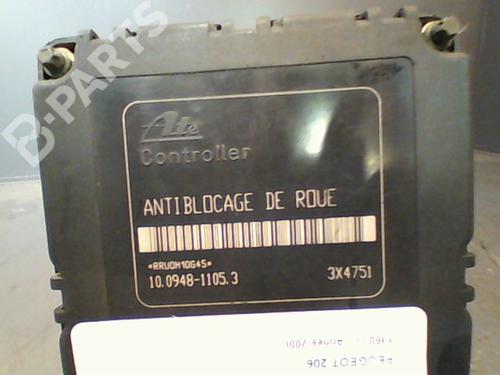 ABS pump PEUGEOT 206 Hatchback (2A/C) 1.4 i | BP11210849M43 