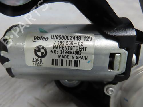 Used Rear wiper motor BMW 1 (E81) [2006-2012]  19025279