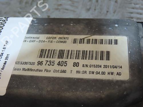 Used Display monitor CITROËN DS4 (NX_) 1.6 THP 200 (200 hp) 24832248