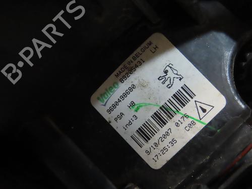 Used Left front fog light PEUGEOT 308 I (4A_, 4C_) 1.6 HDi (109 hp) 23558626