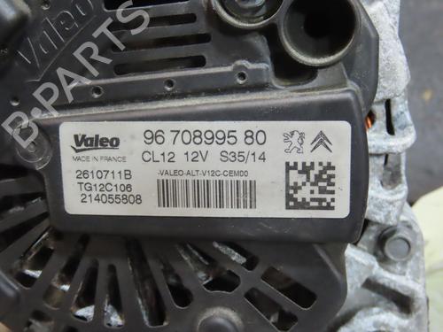 Used Alternator Alternator PEUGEOT 308 II (LB_, LP_, LW_, LH_, L3_) 1.2 THP 130 (131 hp) 33808247 33808247
