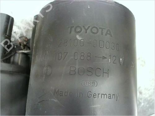 Used Starter Starter TOYOTA COROLLA (_E12_) 1.6 VVT-i (ZZE121_, ZZE121R) (110 hp) 12128509 12128509