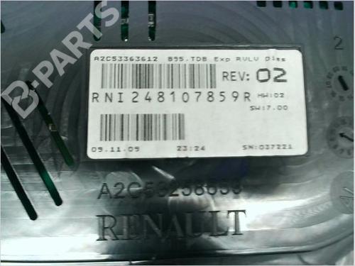 Instrument cluster RENAULT MEGANE III Hatchback (BZ0/1_, B3_) 1.5 dCi | BP11177680C47 